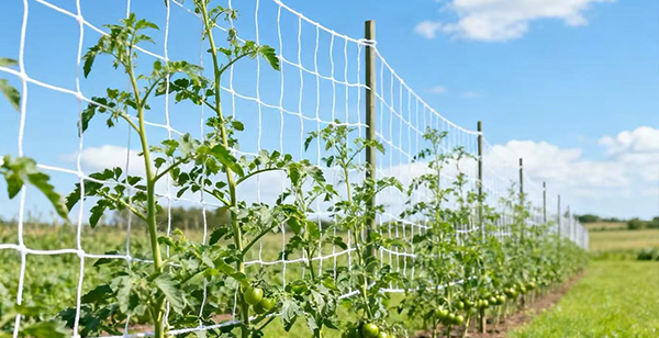 Plant Support Netting Boosts Yield and Quality in Vertical Farming Systems
